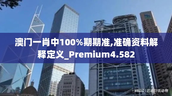 澳門一肖中100%期期準(zhǔn),準(zhǔn)確資料解釋定義_Premium4.582