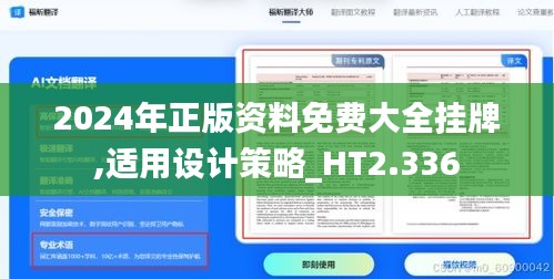 2024年正版資料免費大全掛牌,適用設計策略_HT2.336