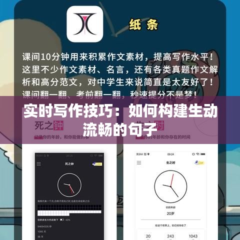 實時寫作技巧：如何構(gòu)建生動流暢的句子
