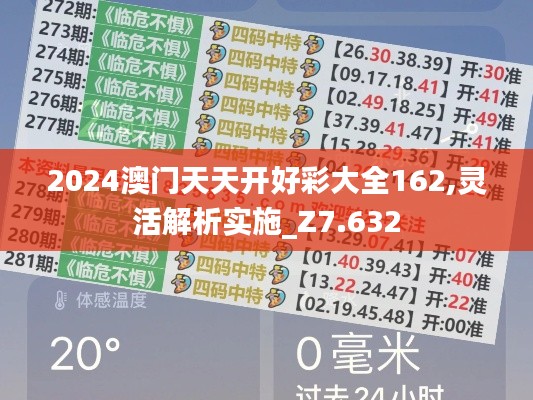 2024澳門天天開好彩大全162,靈活解析實(shí)施_Z7.632