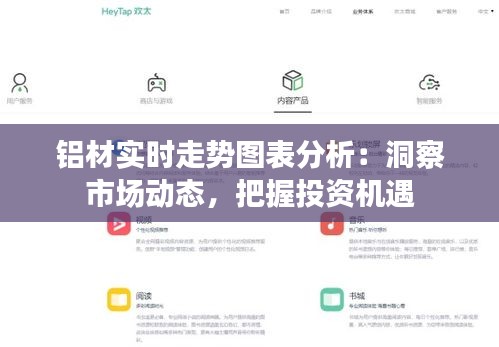 鋁材實時走勢圖表分析：洞察市場動態(tài)，把握投資機遇