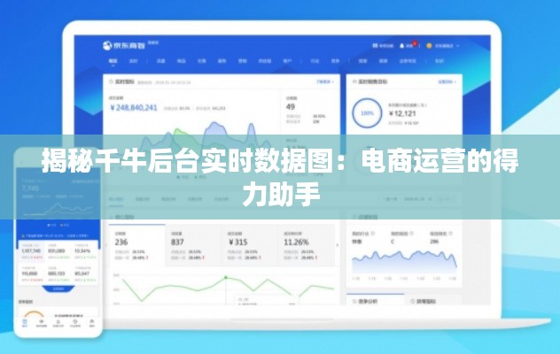 揭秘千牛后臺實時數(shù)據(jù)圖：電商運營的得力助手