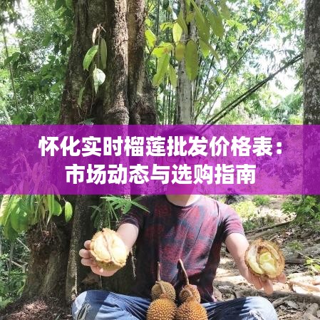 懷化實(shí)時(shí)榴蓮批發(fā)價(jià)格表：市場動(dòng)態(tài)與選購指南