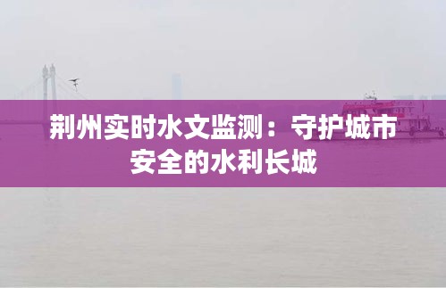 荊州實(shí)時(shí)水文監(jiān)測(cè)：守護(hù)城市安全的水利長(zhǎng)城