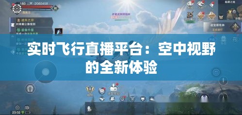 實時飛行直播平臺：空中視野的全新體驗