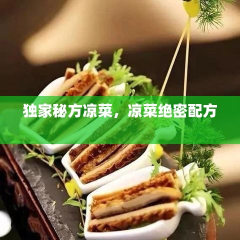獨(dú)家秘方?jīng)霾?，涼菜絕密配方 