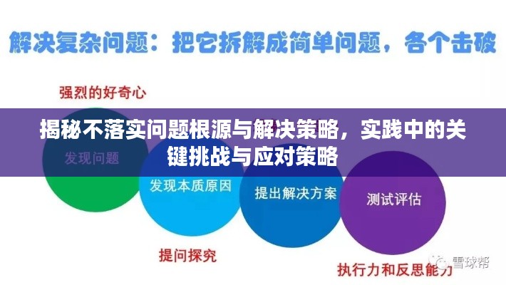 揭秘不落實問題根源與解決策略，實踐中的關鍵挑戰(zhàn)與應對策略