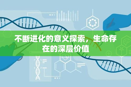 不斷進(jìn)化的意義探索，生命存在的深層價值