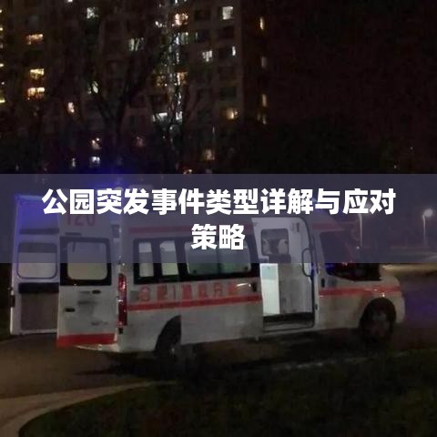 公園突發(fā)事件類型詳解與應(yīng)對策略
