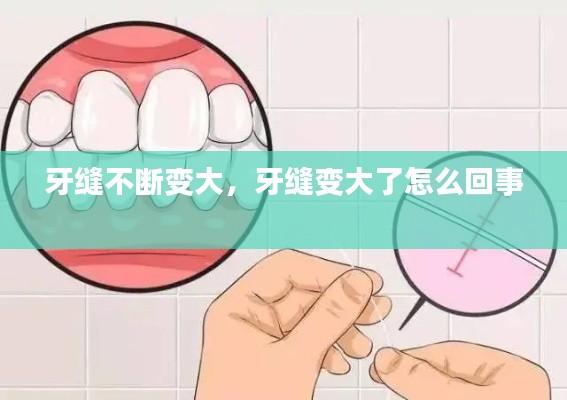 牙縫不斷變大，牙縫變大了怎么回事 