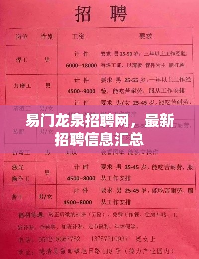 易門(mén)龍泉招聘網(wǎng)，最新招聘信息匯總