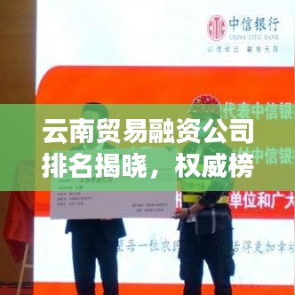 云南貿(mào)易融資公司排名揭曉，權(quán)威榜單，不容錯(cuò)過！