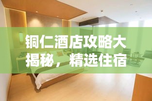 銅仁酒店攻略大揭秘，精選住宿推薦與獨(dú)家體驗(yàn)！