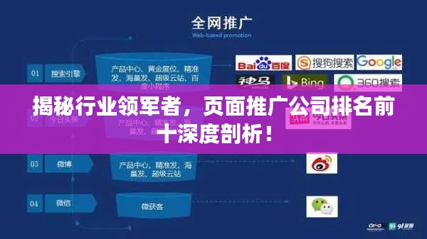 揭秘行業(yè)領(lǐng)軍者，頁面推廣公司排名前十深度剖析！