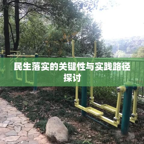 民生落實(shí)的關(guān)鍵性與實(shí)踐路徑探討