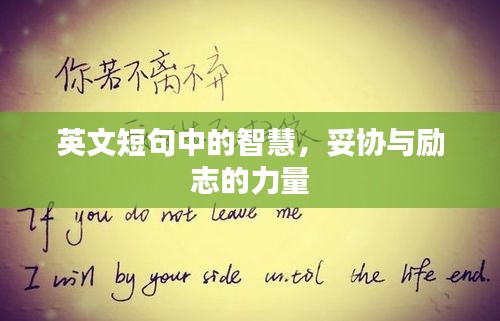 英文短句中的智慧，妥協(xié)與勵志的力量