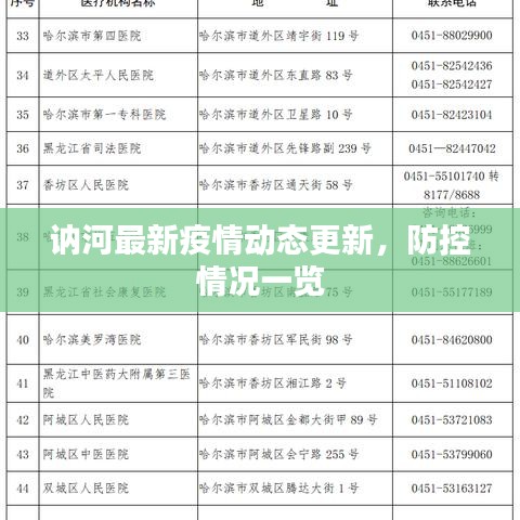 訥河最新疫情動態(tài)更新，防控情況一覽