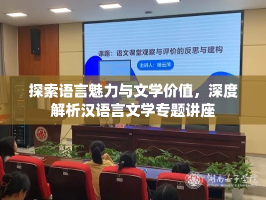 探索語(yǔ)言魅力與文學(xué)價(jià)值，深度解析漢語(yǔ)言文學(xué)專(zhuān)題講座