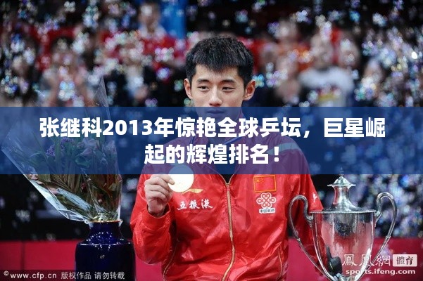 張繼科2013年驚艷全球乒壇，巨星崛起的輝煌排名！