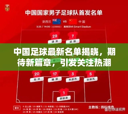 中國(guó)足球最新名單揭曉，期待新篇章，引發(fā)關(guān)注熱潮