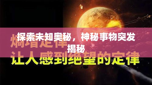 探索未知奧秘，神秘事物突發(fā)揭秘