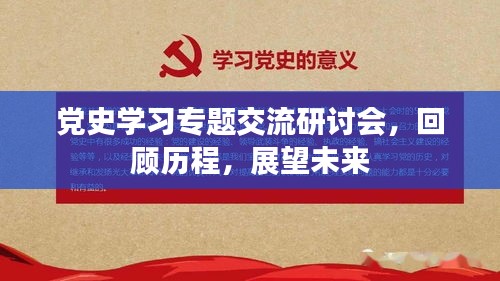 黨史學(xué)習(xí)專題交流研討會，回顧歷程，展望未來